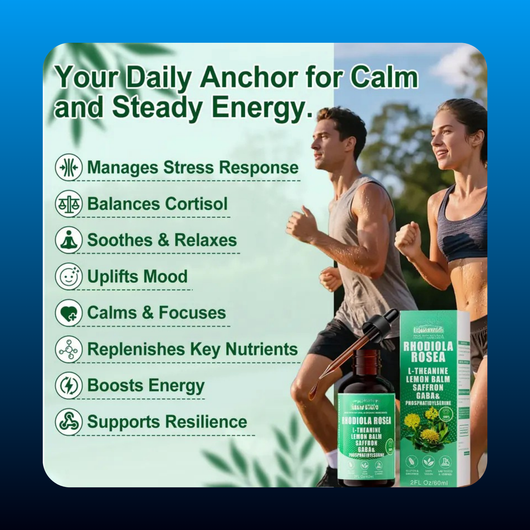 Organic 10 in 1 Rhodiola Rosea Liquid Drops