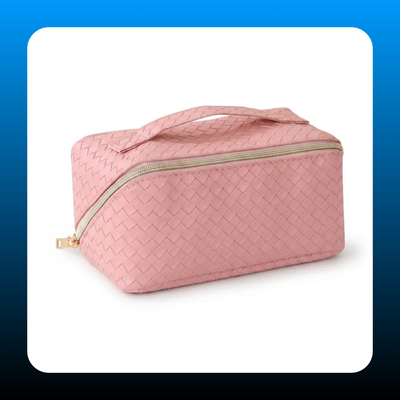 Toiletry & Makeup Bag with Brush Compartment