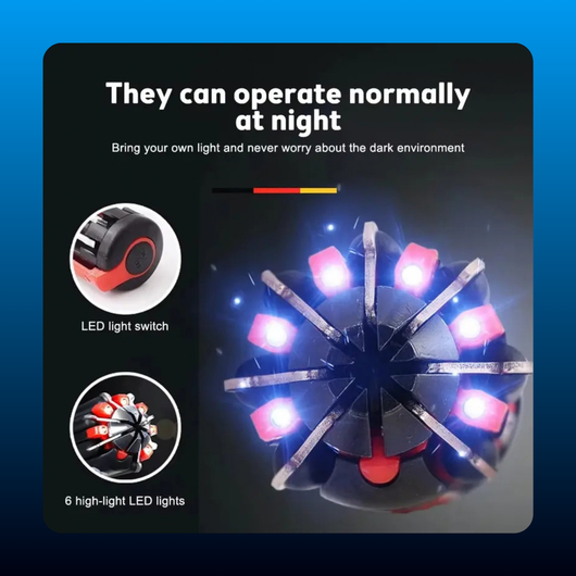 8-in-1 Multi-Tool Screwdriver with LED Flashlight