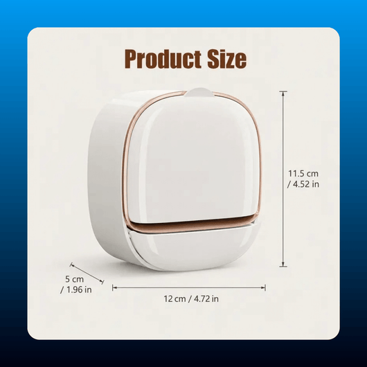 Wall-Mounted Soap Holder with Drain
