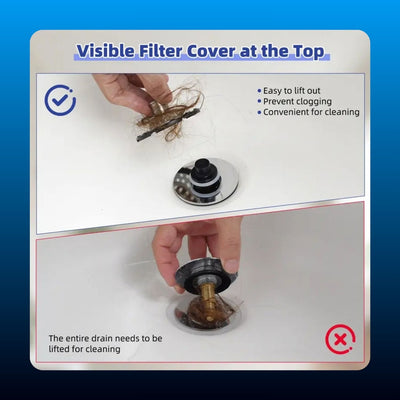 Stainless Steel Drain Strainer and Stopper