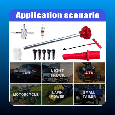 14-Piece Set Quick Change Tire Valve Tool Kit