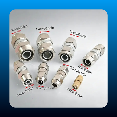 Heavy Duty Quick Connect Truck Air Line Fittings Kit (16 pcs)