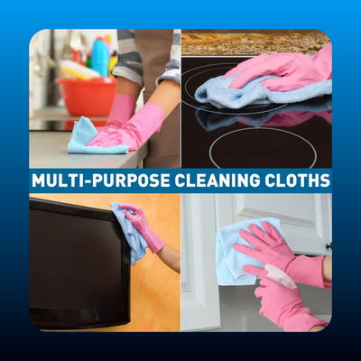 Microfiber Cleaning Cloths-50 Pack