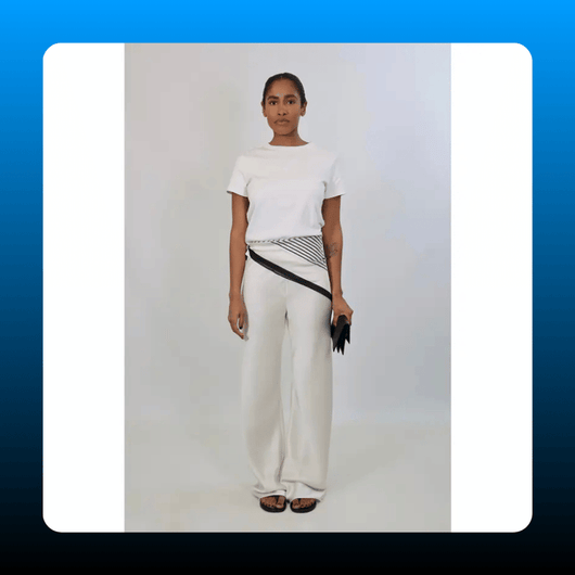 Satin Wide Leg Trousers