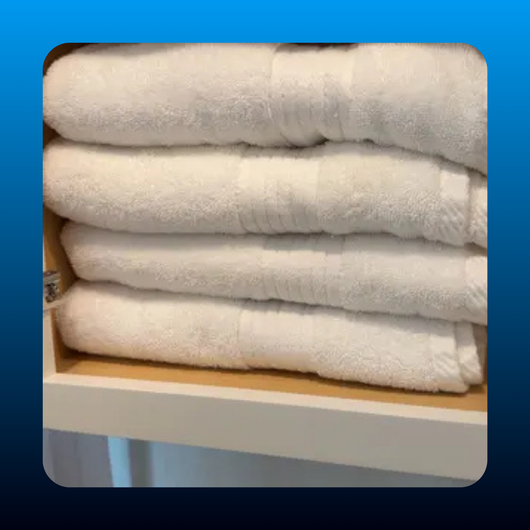 Cotton Bath Towel Set (4 Pack)