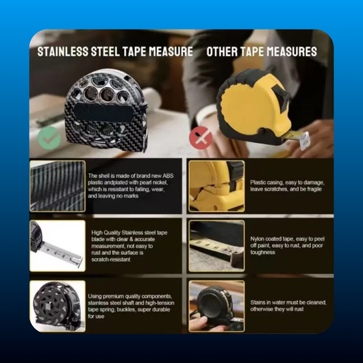 Stainless Steel Tape Measure