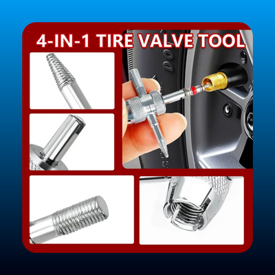 14-Piece Set Quick Change Tire Valve Tool Kit