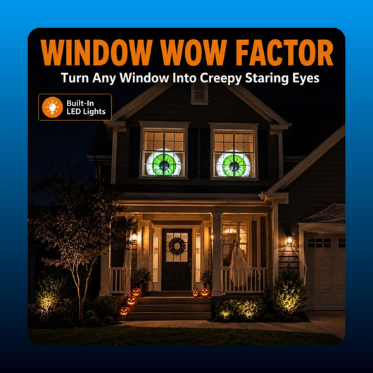 Light Up Inflatable Eyeballs (2 Pack)