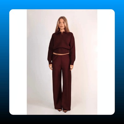Satin Wide Leg Trousers