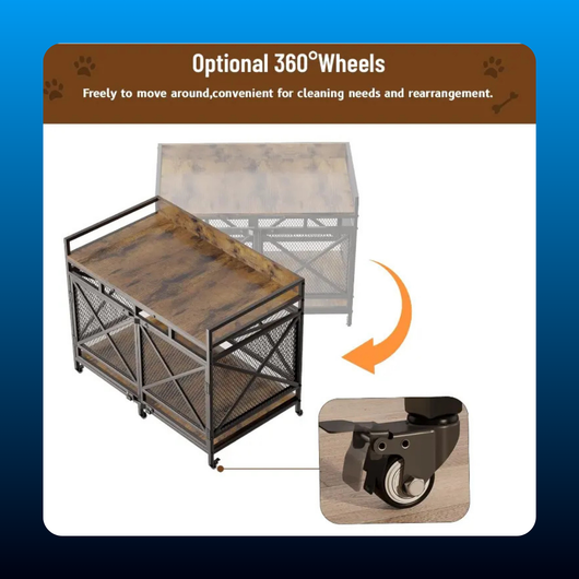 48 Inch Wooden Dog Crate Table
