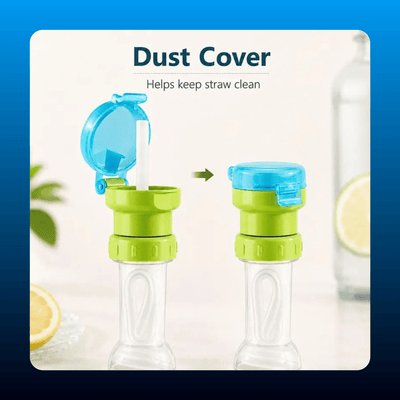 Kids Water Bottle Straw Conversion Lids (2 Pack)