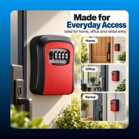 Waterproof Wall Mount Key Lock Box