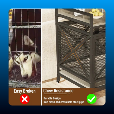 48 Inch Wooden Dog Crate Table