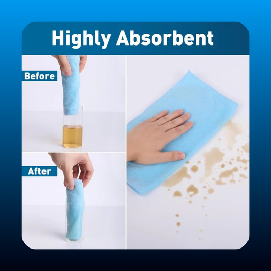 Microfiber Cleaning Cloths-50 Pack