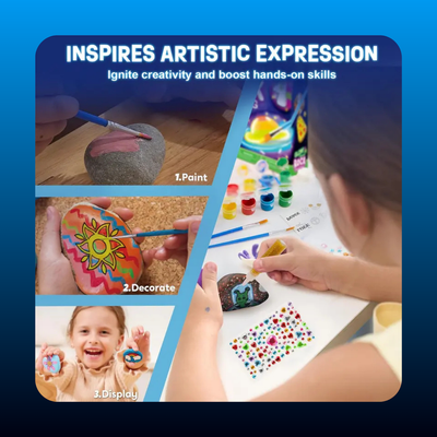 Glow in the Dark Rock Painting Kit