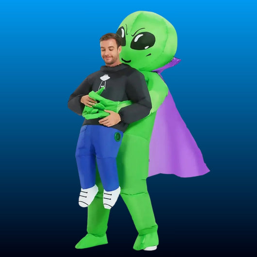 Inflatable Alien Carry Me Costume