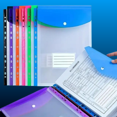 Clear File Folder (6 PCS)