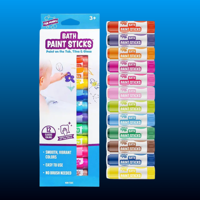 Bath Paint Sticks (12-Pack)