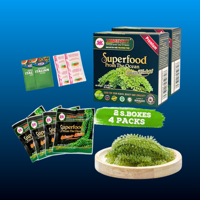 Dehydrated Sea Grapes 4 Packs