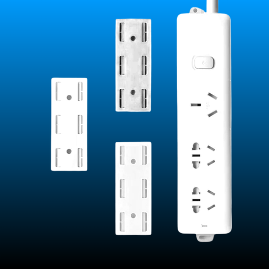 Adhesive Punch-Free Socket Holder