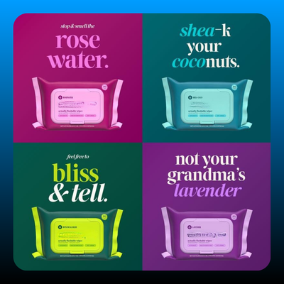Extra Large Flushable Wipes (4 Pack)