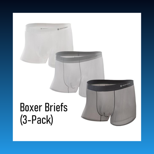 Ultra Thin Cooling Boxers - 3 Pack Bundle