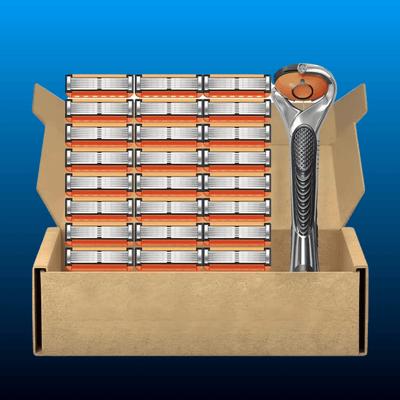 6-Layer Razor Kit with 24 Refills