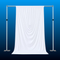 White Swag Backdrop Curtain Panel