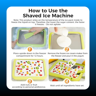 Spiral Ice Cream Maker Set