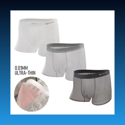 Ultra Thin Cooling Boxers - 3 Pack Bundle