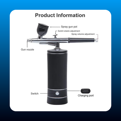 Rechargeable Handheld Airbrush Kit