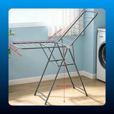 Foldable Clothes Drying Rack
