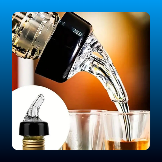 Modern Quick Shot Measured Bottle Pourers