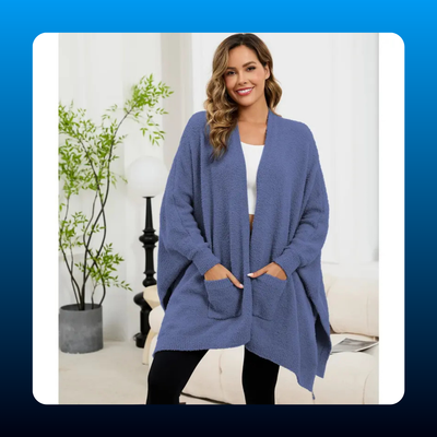 Sherpa Wearable Blanket Poncho