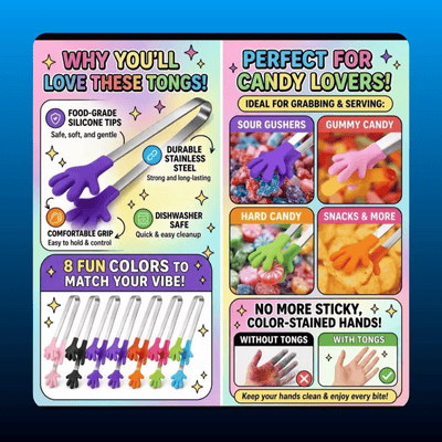 Candy Grabber Hand Tongs
