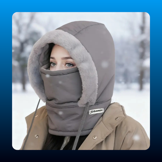 Fleece Lined Hooded Balaclava