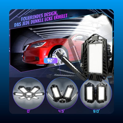 Deformable LED Garage Ceiling Light