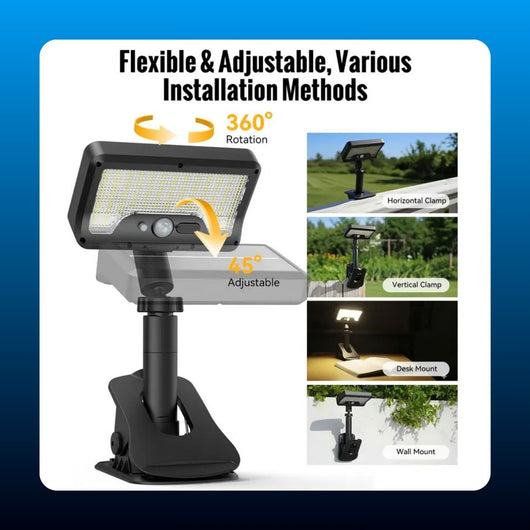 Solar Clip On Security Light