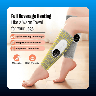 Heated Air Compression Leg Massager
