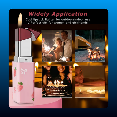Refillable Lipstick-Style Pocket Lighter