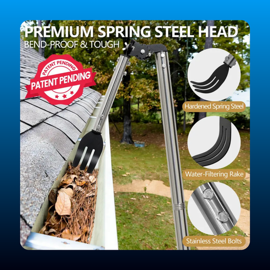 Extendable Gutter Cleaning Tool
