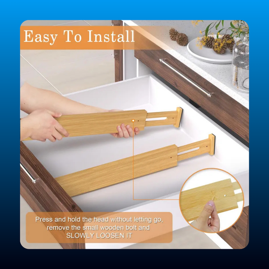 Bamboo Drawer Dividers