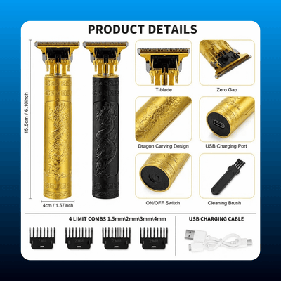 Cordless Hair Trimmer and Clipper Set