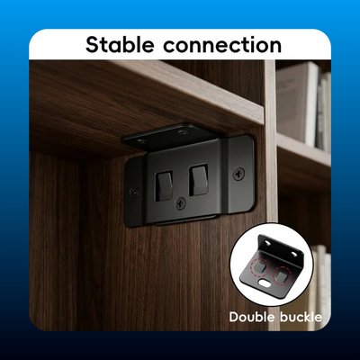 8 Pack Quick Fitting Furniture Joint Bracket