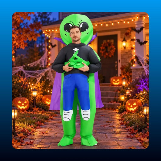 Inflatable Alien Carry Me Costume