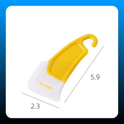 3 Counts Heat Resistant Silicone Scraper