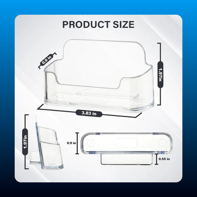 Acrylic Business Card Holder for Desk