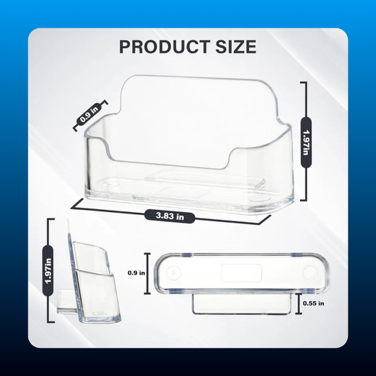 Acrylic Business Card Holder for Desk