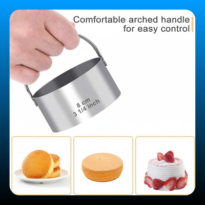 Biscuit Cutter Set with Handles (5 Pack)